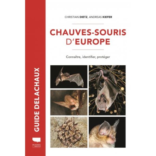 Chauves-Souris d'Europe - Christian Dietz - Guide naturaliste de référence - Edition Guide Delachaux