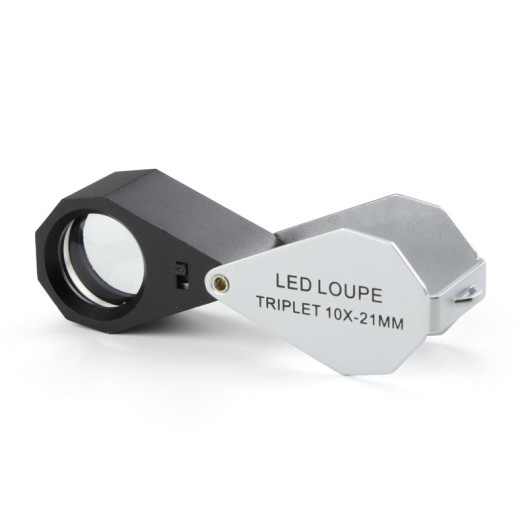 Loupe pliant LED