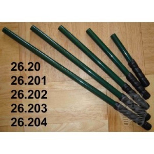 Manche en alliage d'aluminium monobloc