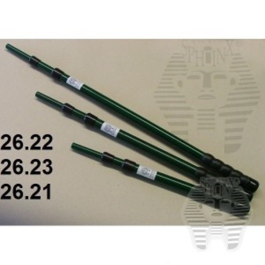 Manche en alliage d'aluminium télescopique