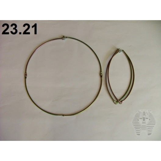 Armatures pour filets- Réalisation plus légère